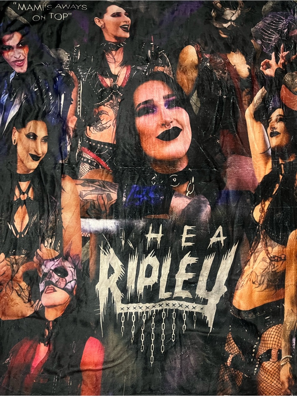 WWE Rhea Ripley Fan Blanket